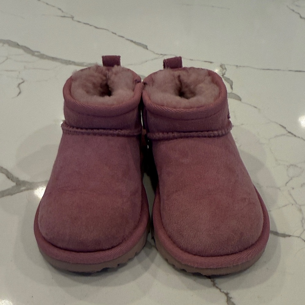 UGG Pink Short Boots